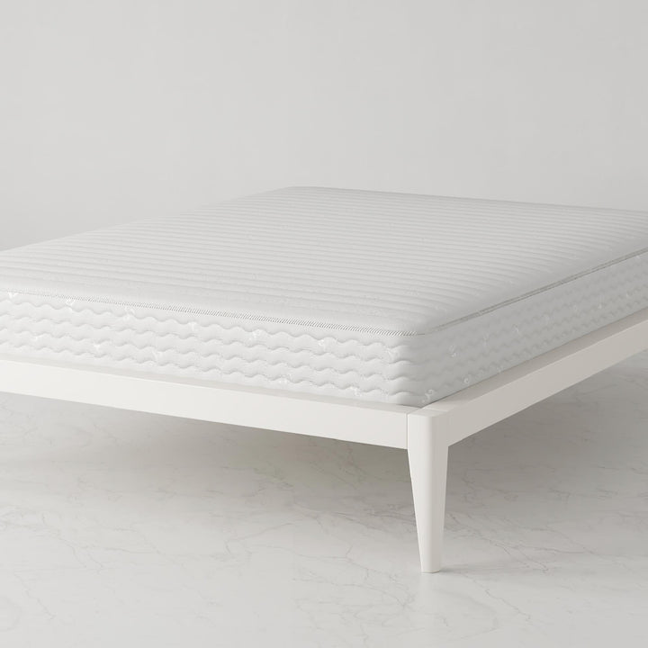 Contour 8 Inch Reversible Mattress with Independantly Encased Coils - White - Full