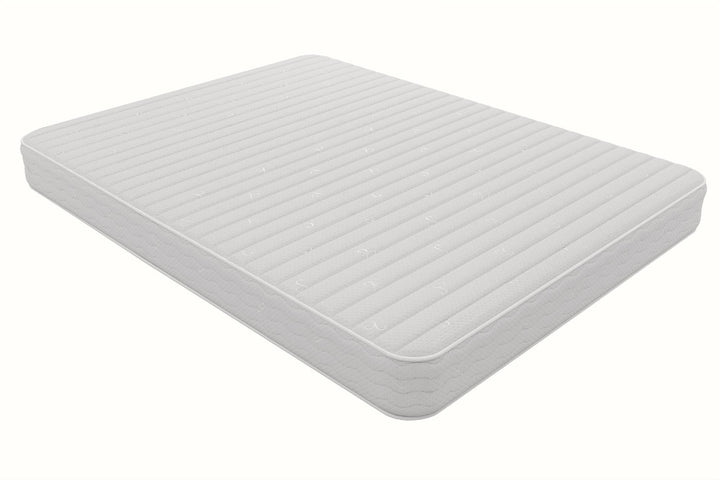 Contour 8 Inch Reversible Mattress with Independantly Encased Coils - White - Full