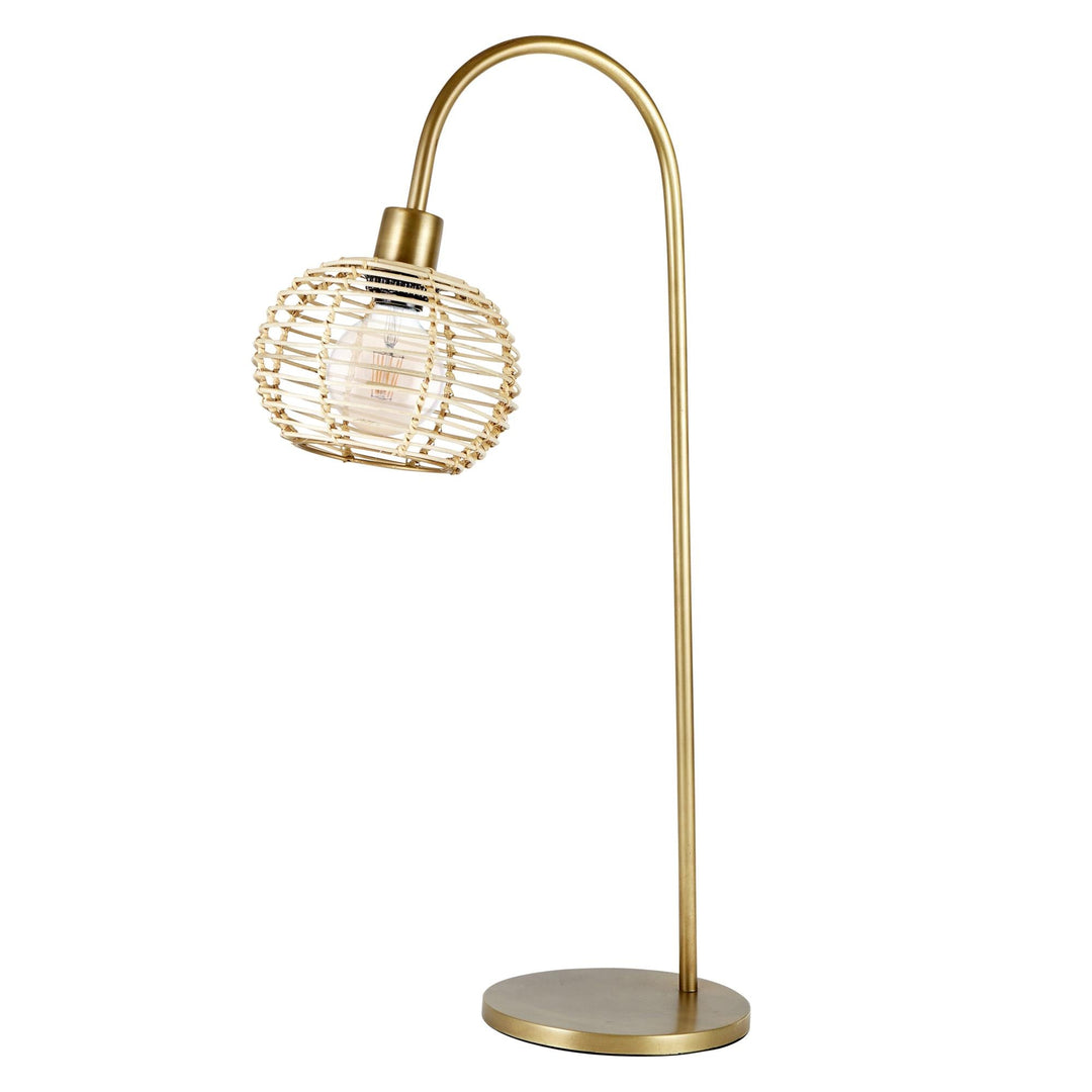 Iron Table Lamp - Gold