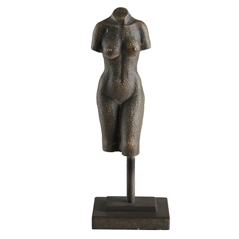 Office Sculpture on stand, Charcoal - Charcoal