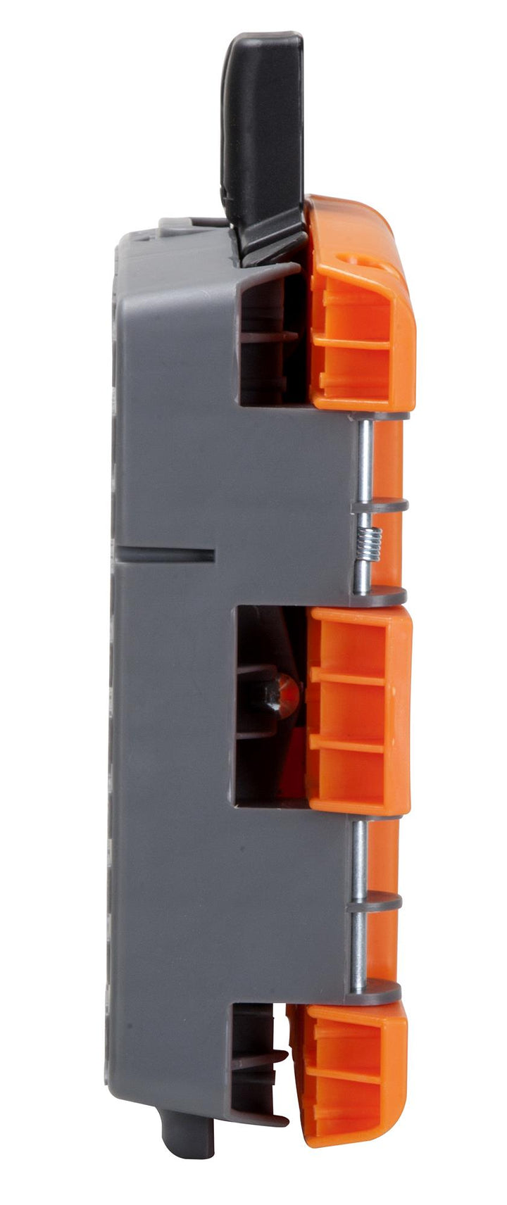 1 Step Plastic Folding Step Stool with 300 lb Weight Capacity - Orange