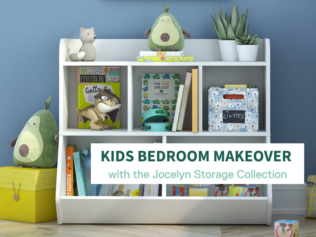 Give Your Kid’s Bedroom a Makeover with the Jocelyn Storage Collection