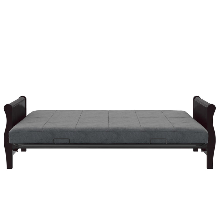 Soren 6 Inch Quilted Microfiber Futon Mattress - Gray - Full