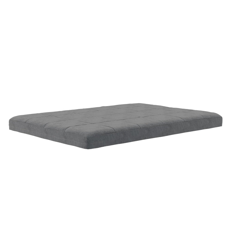 Soren 6 Inch Quilted Microfiber Futon Mattress - Gray - Full