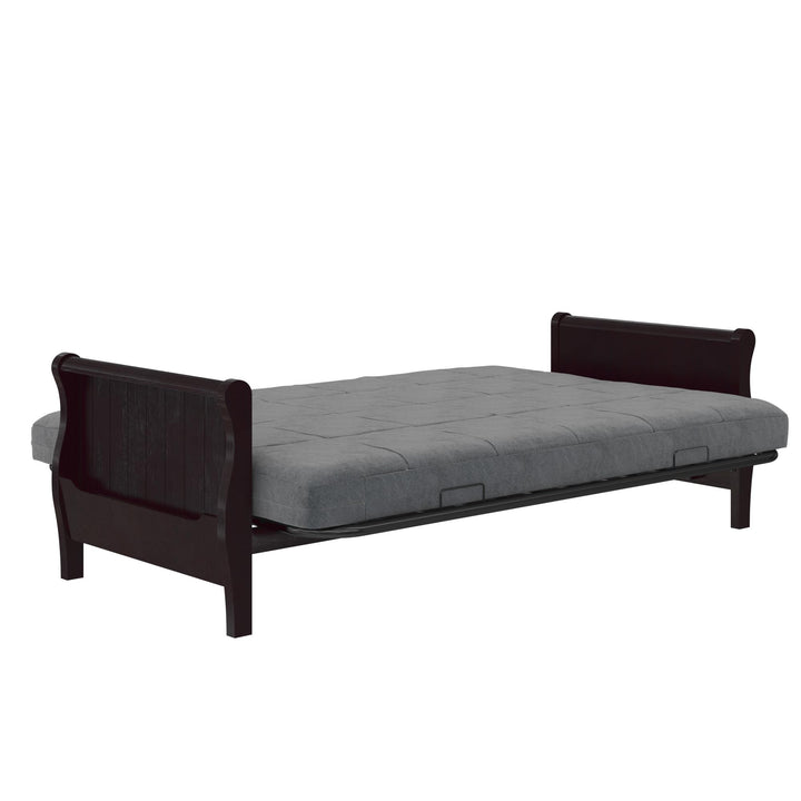 Soren 6 Inch Quilted Microfiber Futon Mattress - Gray - Full