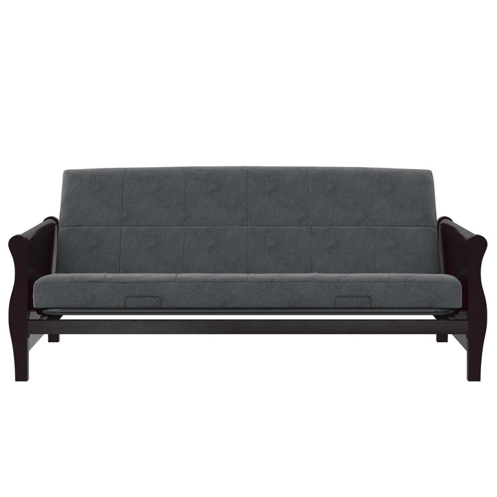 Soren 6 Inch Quilted Microfiber Futon Mattress - Gray - Full
