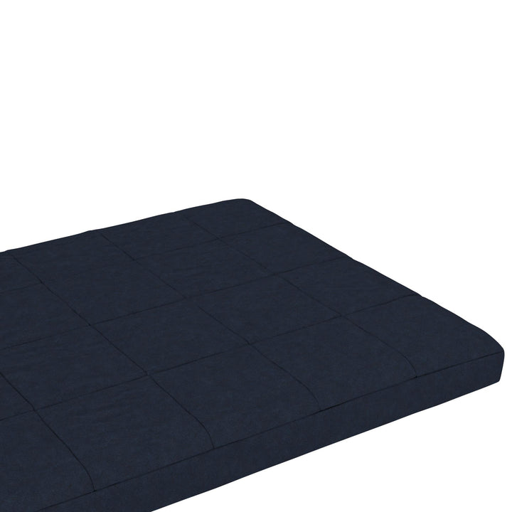 Soren 6 Inch Quilted Microfiber Futon Mattress - Blue - Full