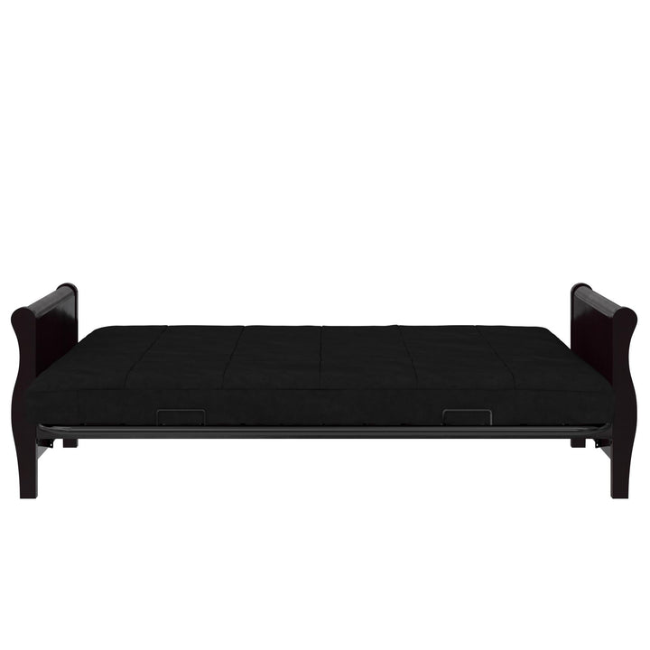 Lexi 6 Inch Quilted Futon Mattress - Black - Full