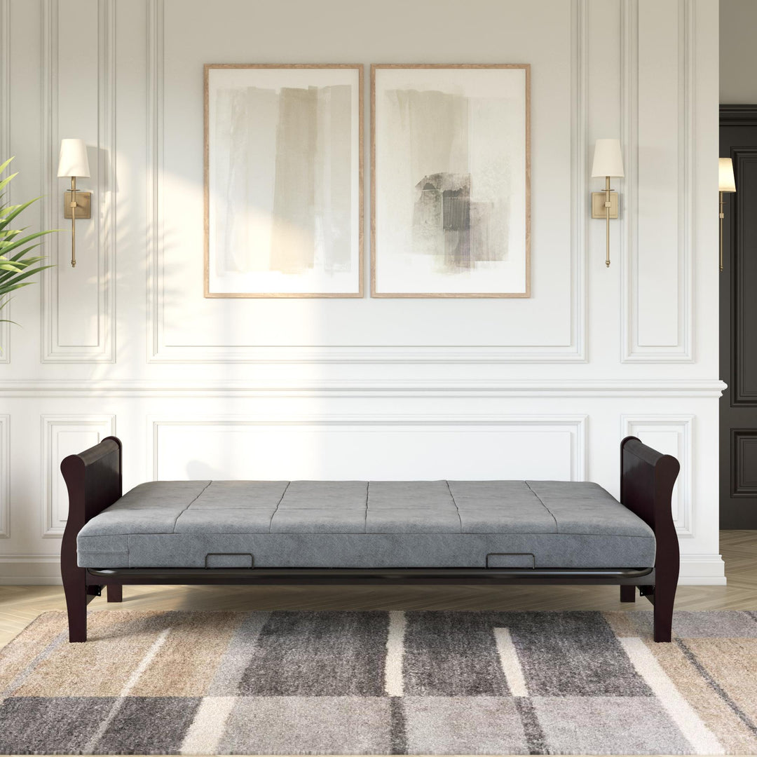 Lexi 6 Inch Quilted Futon Mattress - Gray - Full