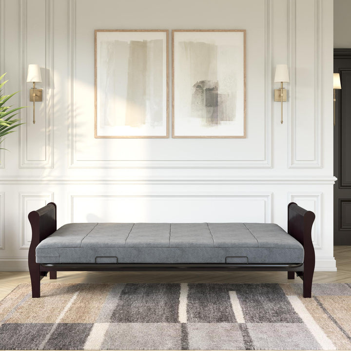 Lexi 6 Inch Quilted Futon Mattress - Gray - Full
