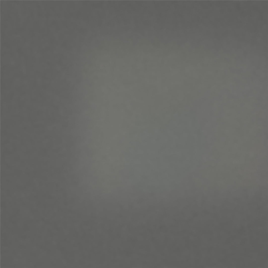 Metal Canopy Bed for Modern Decor -  Gray  -  Queen