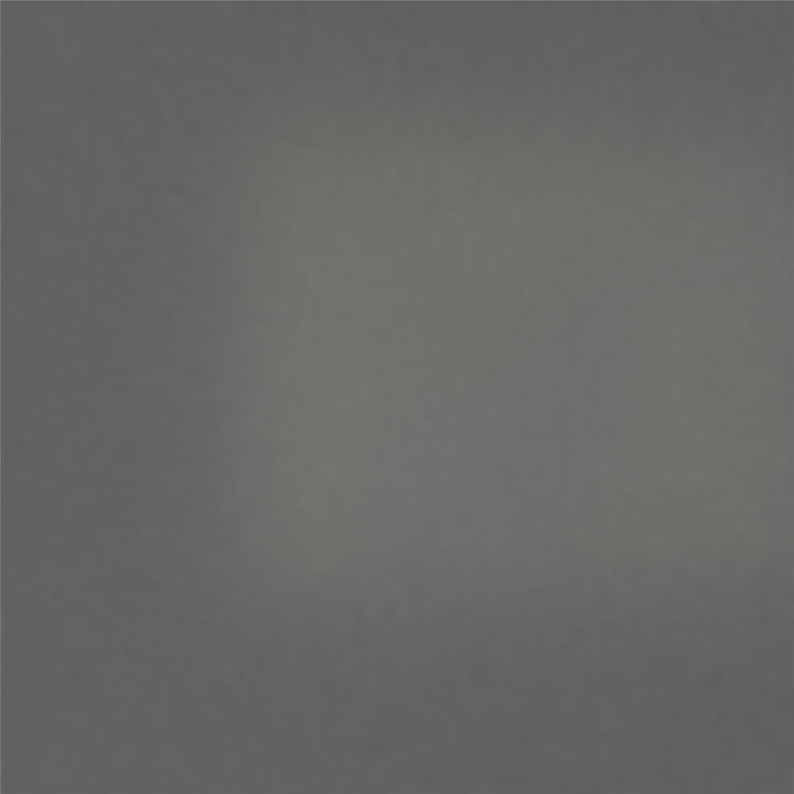 Metal Canopy Bed for Modern Decor -  Gray  -  Queen