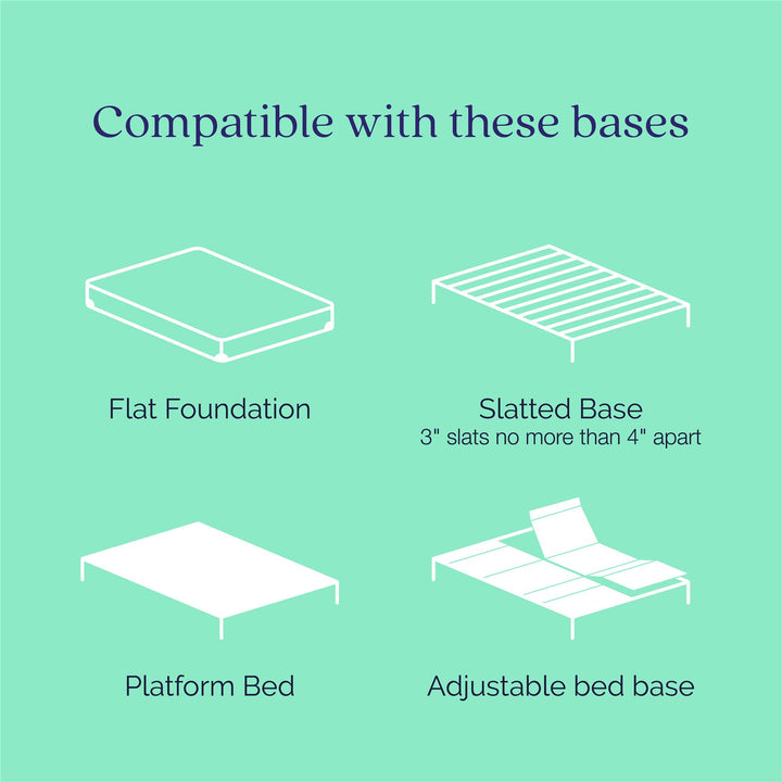 Memoir 12 Inch Memory Foam Mattress Relieves Pressure Points - White - Full