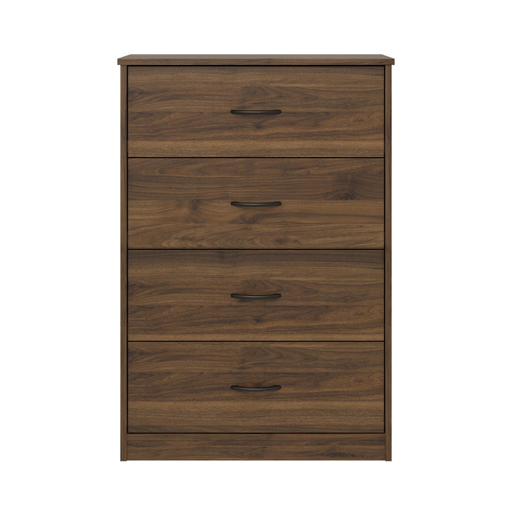 Ameriwood Home Rory 4 Drawer Dresser Chest of Drawers - Florence Walnut