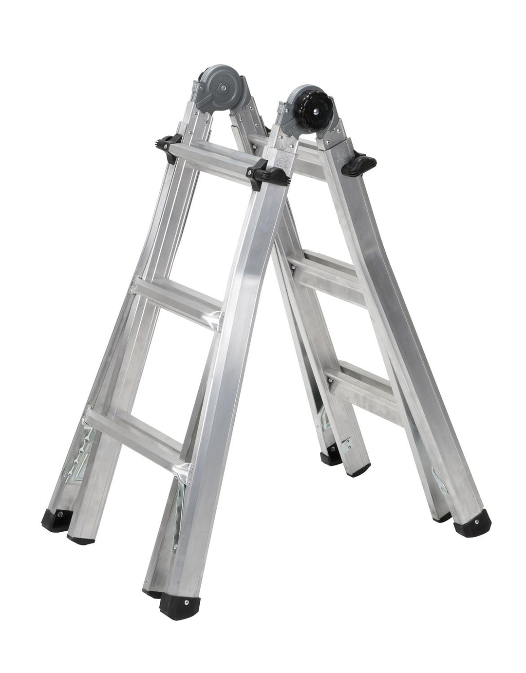 14 ft. Aluminum Multi-Position Ladder System - Aluminum Yellow Type 1a