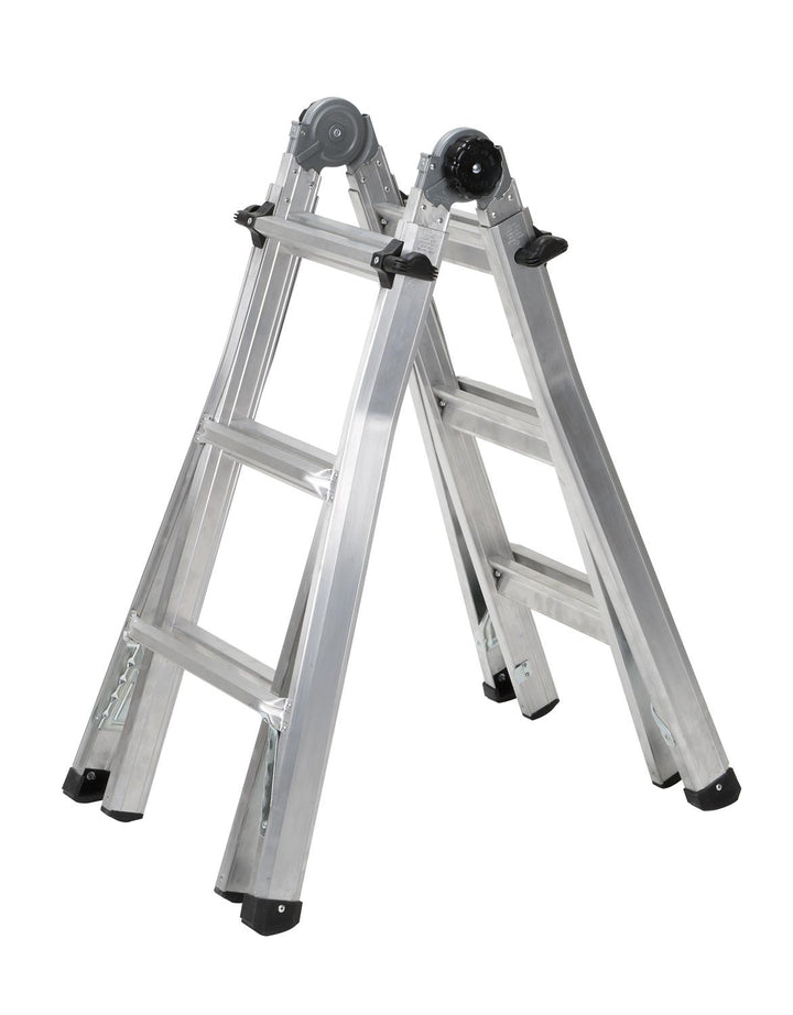 14 ft. Aluminum Multi-Position Ladder System - Aluminum Yellow Type 1a