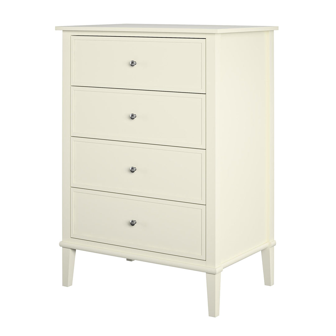 Franklin dresser metal slide design -  White