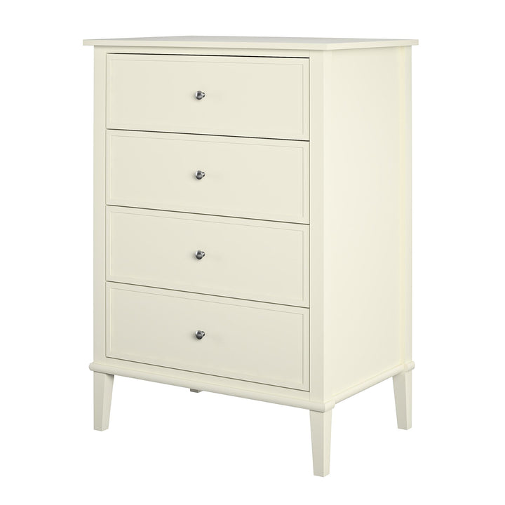 Franklin dresser metal slide design -  White