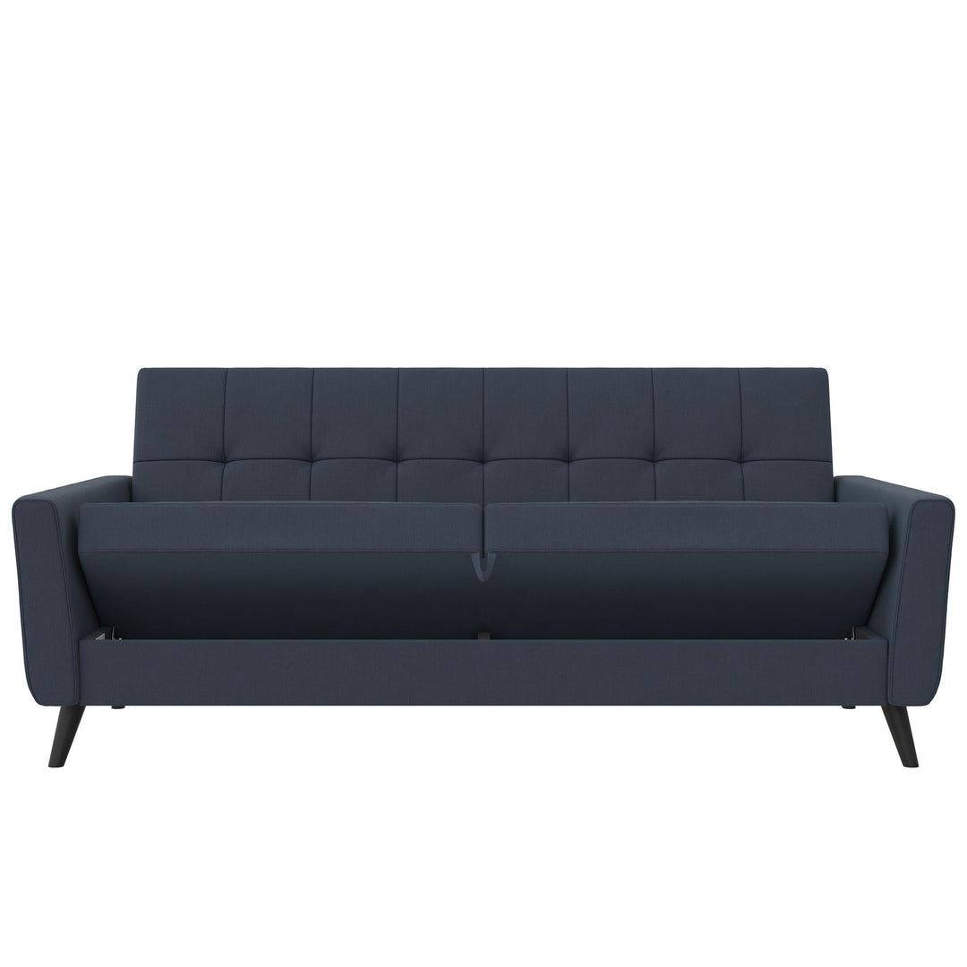 Parker Futon with Storage - Blue