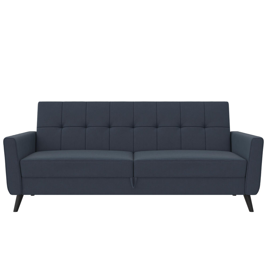 Parker Futon with Storage - Blue
