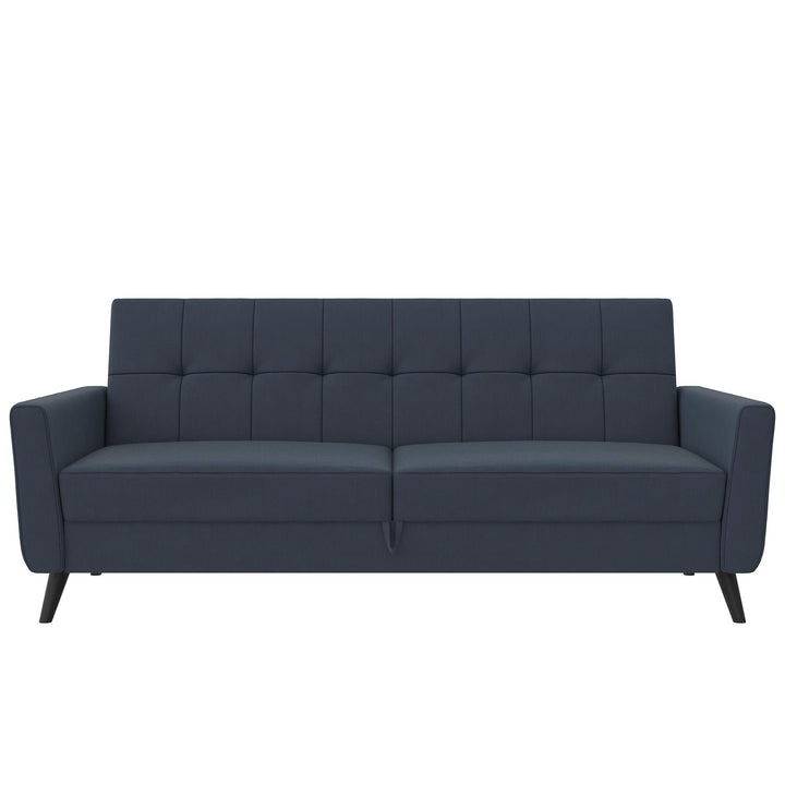 Parker Futon with Storage - Blue