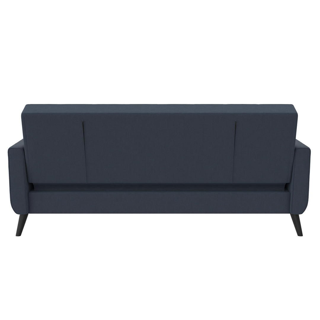 Parker Futon with Storage - Blue