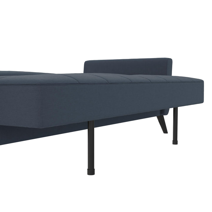 Parker Futon with Storage - Blue