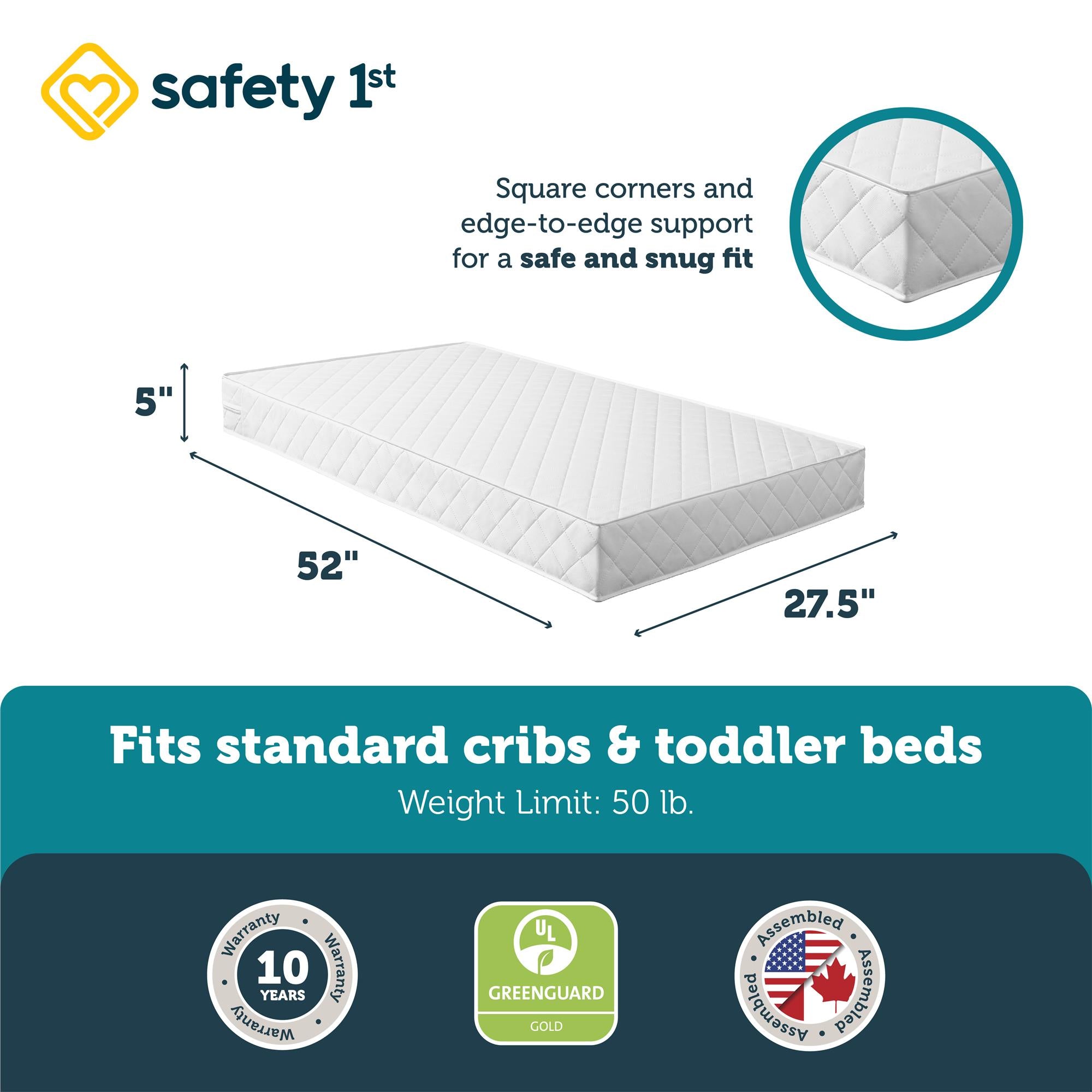 Transitions Crib Toddler Bed Mattress RealRooms