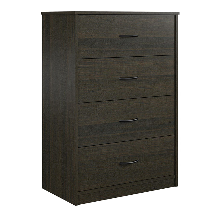 Heritage dresser with four drawers for spacious storage - Espresso