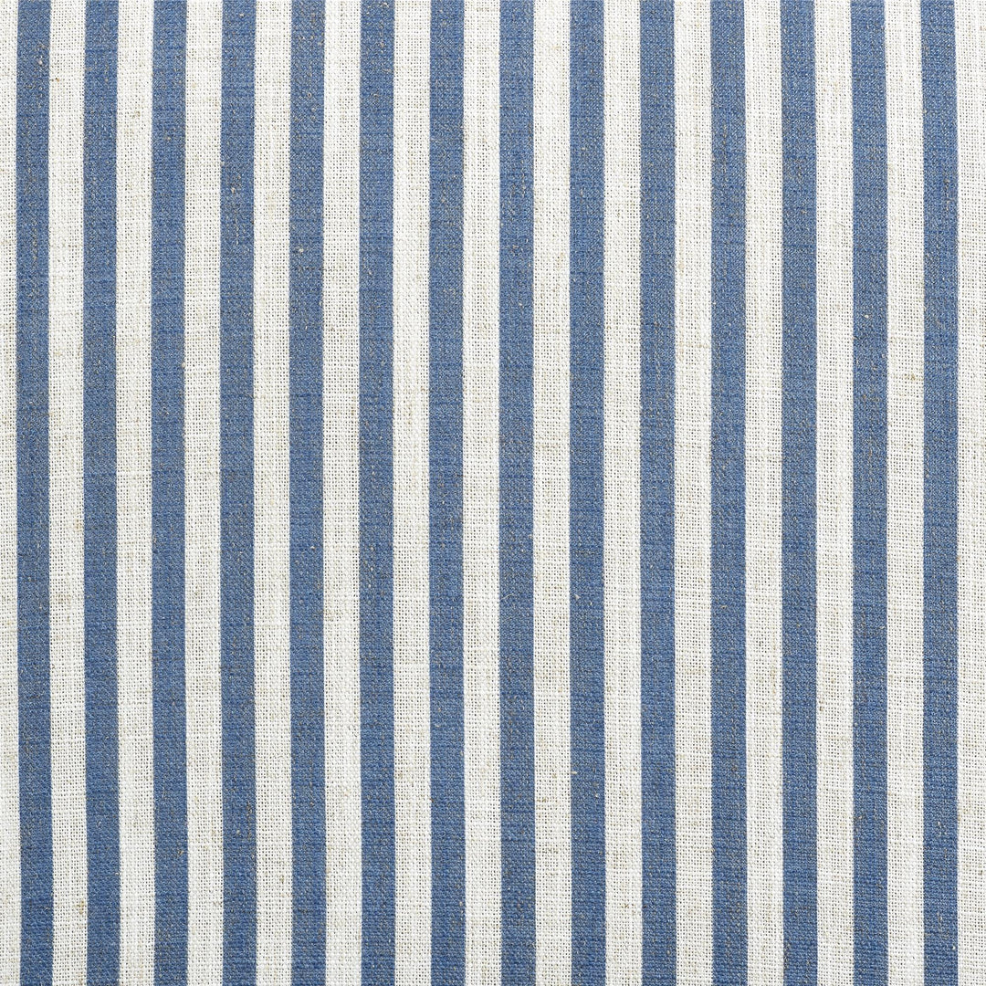 Jaya Accent Chair Upholstered with Solid Wood Feet -  Blue Stripe