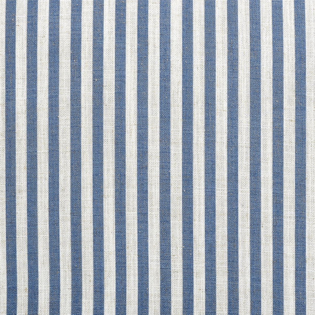Jaya Upholstered Accent Chair with Solid Wood Feet - Blue Stripe