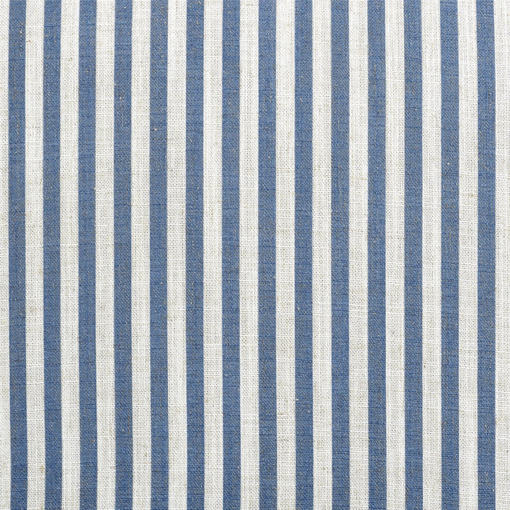 Jaya Upholstered Accent Chair with Solid Wood Feet - Blue Stripe