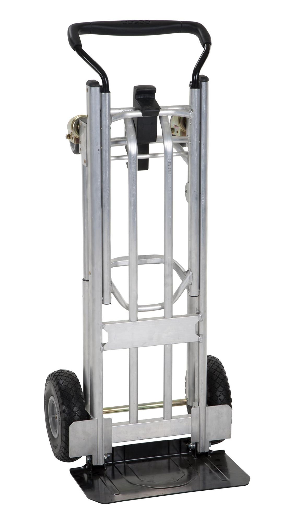 3 in 1 Assist Series Hand Truck with Flat-Free Wheels - Black