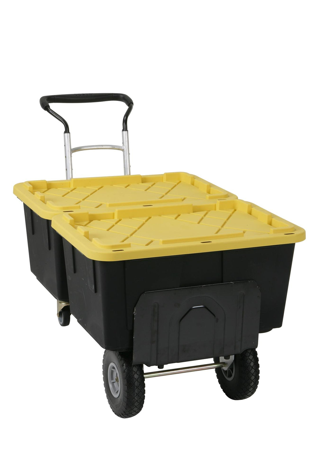3-in-1 Folding Series Hand Truck, Cart and Platform Cart with Flat Free Wheels - Aluminum/Black