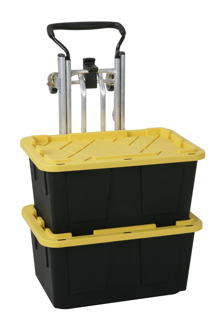 3-in-1 Folding Series Hand Truck, Cart and Platform Cart with Flat Free Wheels - Aluminum/Black