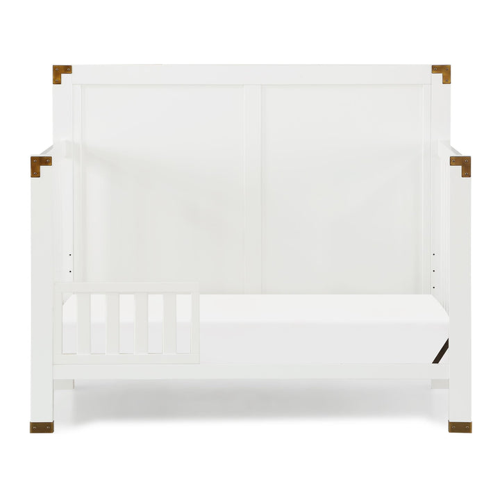 Miles Toddler Guardrail to Convert Crib into a Toddler Bed - White