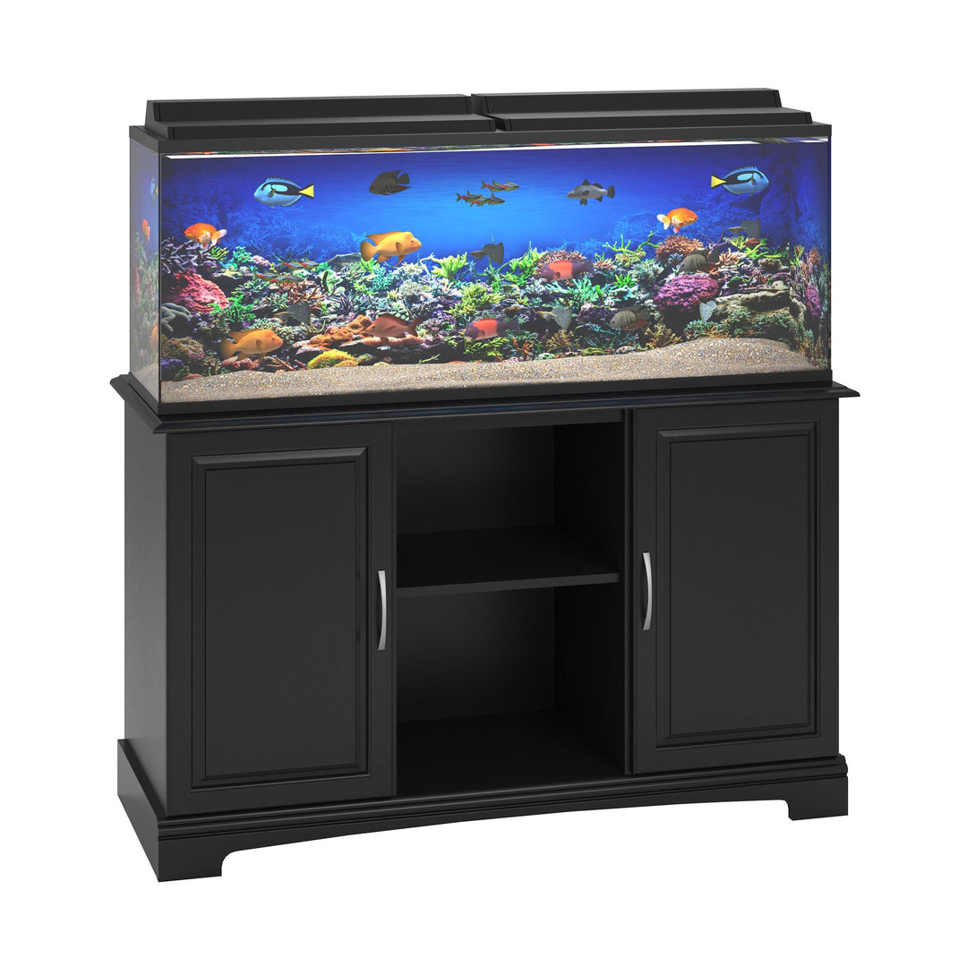 Harbor 50 to 75 Gallon Aquarium or Terrarium Stand - Black