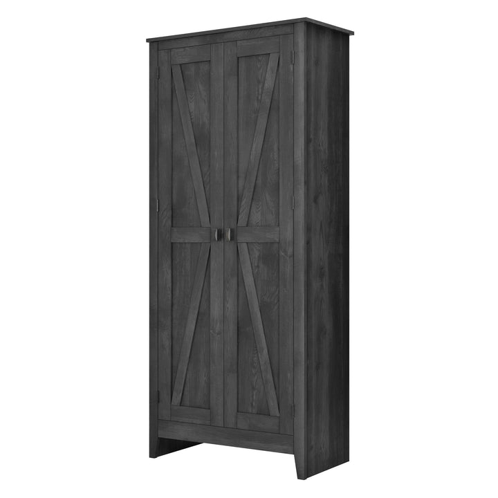 Farmington 31.5" Wide Storage Cabinet - Rustic Gray