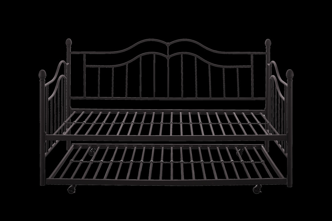 Essential Home Scroll Daybed and Trundle Set - Bronze