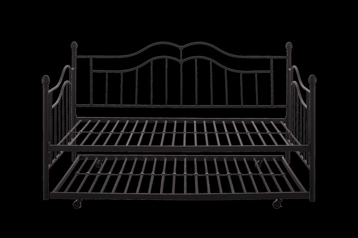 Essential Home Scroll Daybed and Trundle Set - Bronze