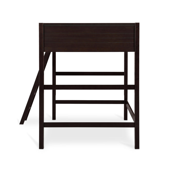 Denver Wooden Kids Loft Bed with Storage Space - Espresso