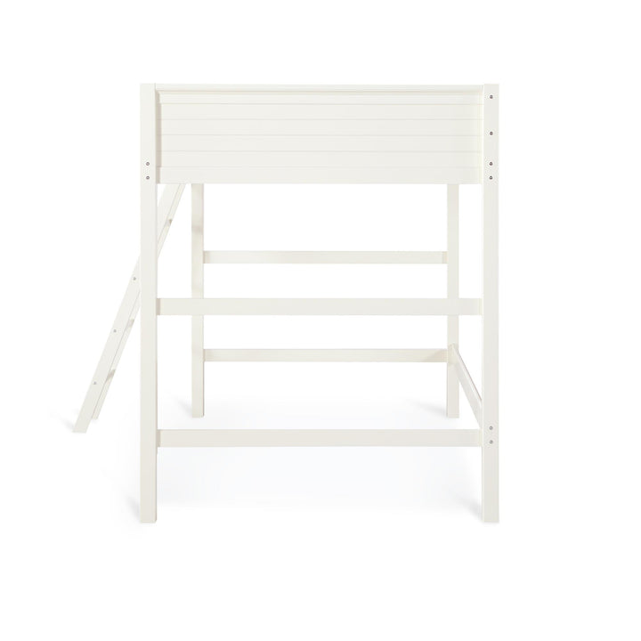 Denver Wooden Kids Loft Bed with Storage Space - White