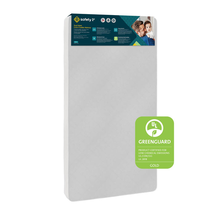 Little Dreamer Dual Sided 2-in-1 Baby Crib & Toddler Bed Mattress - White - Crib & Toddler Mattress