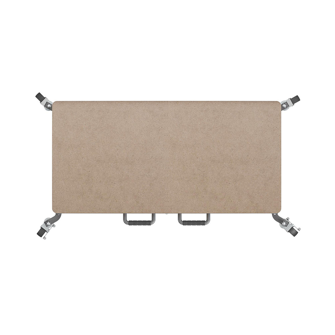 Smartfold Portable Folding Work Desk with 350 lb Weight Capacity - Tan