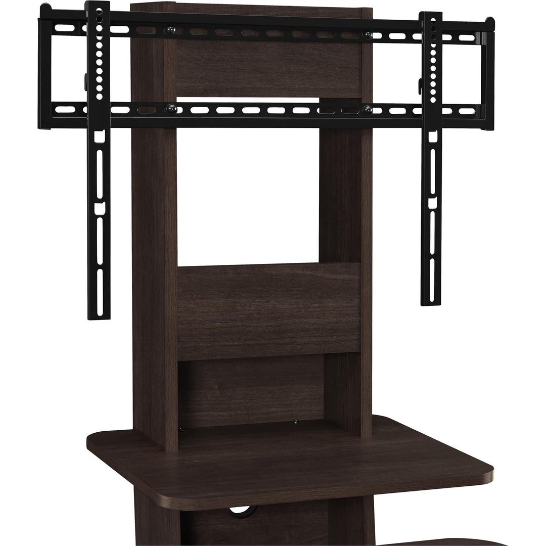 Galaxy TV Stand with Mount and Drawers for TVs up to 70 Inch - Espresso