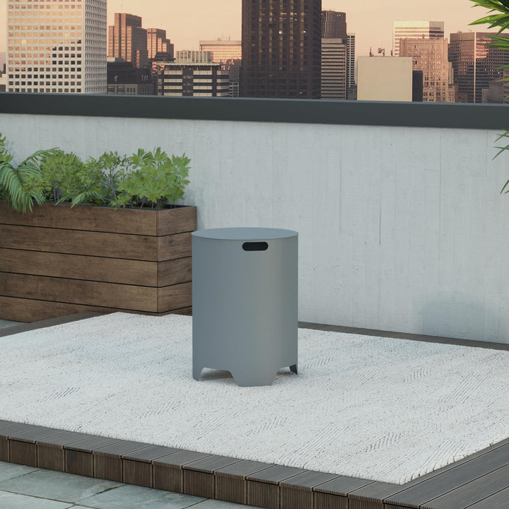 Astra Propane Tank Holder - Dark Gray