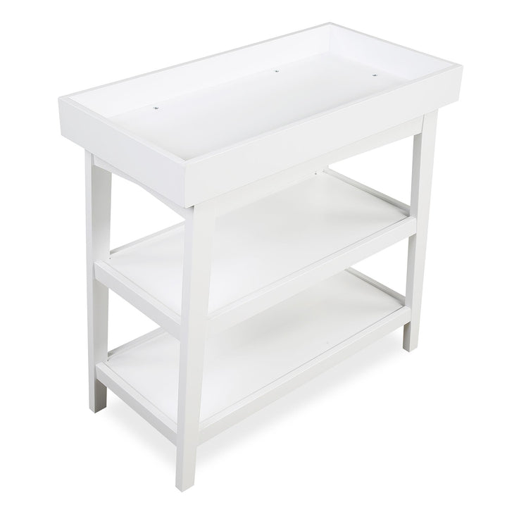 Harper Open Changing Table - White