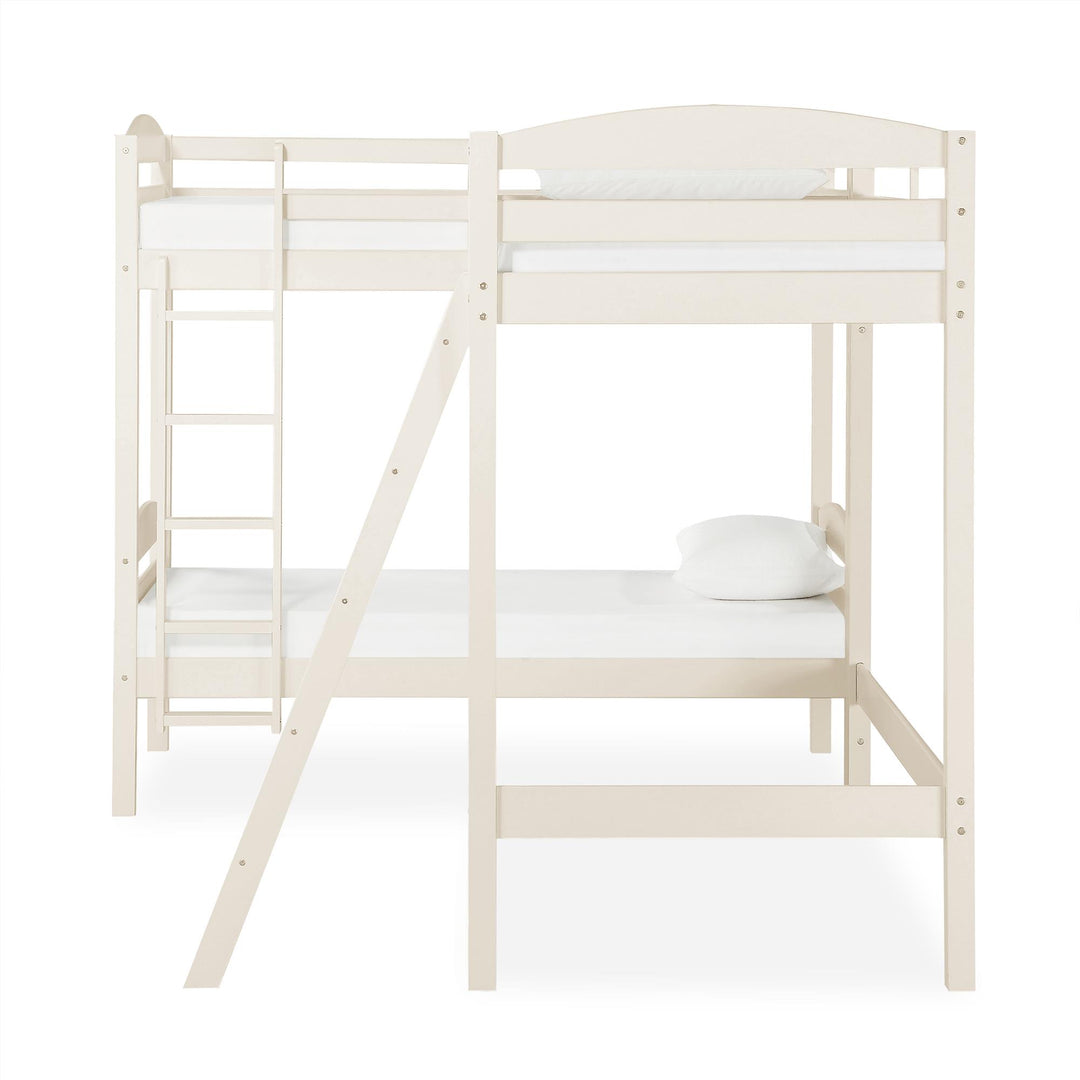 Clearwater Triple Wood Bunk Bed -  White