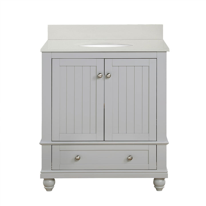 Monteray bathroom furniture with granite -  Gray - 30"