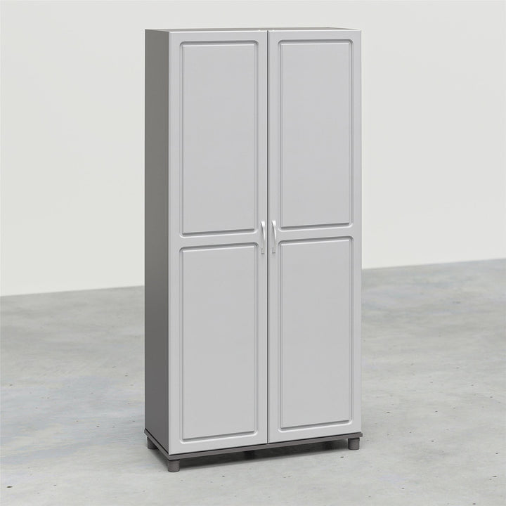 Kendall 36 Inch Multipurpose Storage Cabinet - Gray